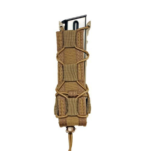 HSGI EXTENDED Single P Taco Magazine Pouch Fits All Double And Single Stack mags Coyote Brown by HSGI Cover
