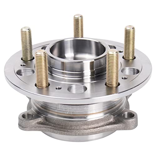 Image of TRQ 2 Piece Front Wheel Bearing & Hub Assembly Set Compatible with 2018-2020 Genesis G80 2017-2019 G90