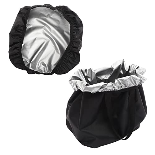 MUSISALY Professional Outdoor Bike Basket Cover Oxford Cloth Storage Pouch Durable Rain Protection for Front and Rear Baskets Essential Bike Accessory for All Cyclists