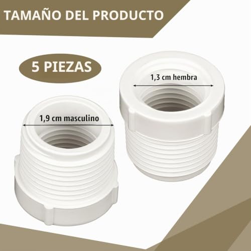 Reducción Bushing PVC 7 Imagen adicional