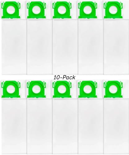 Image of 10-Pack 6629ER Vacuum Bags for SEBO Airbelt K Series Vacuums, 4-Layer Ultra Filterbox with Caps #6629ER Vacuum Cleaner Bags 10PCS