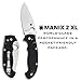 Spyderco Manix 2 XL Signature Folding Utility Pocket Knife with 3.85
