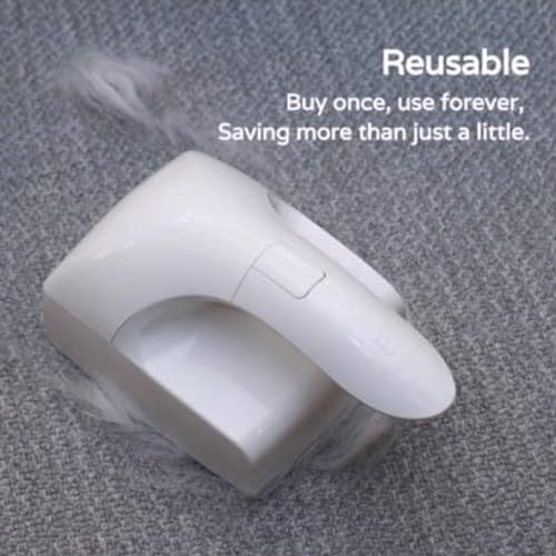 Image of Reusable Pet Hair Remover: Dual-Wheel Design for Effortless Pet Hair and Fur Cleaning on Sofas and Carpets