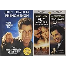 Phenomenon / City of Angels / Michael [3 Romantic Fantasy Movies 2-DVD Pack]