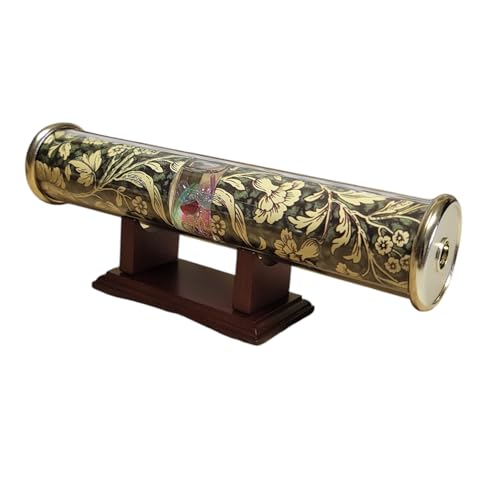 Findlavender Kaleidoscope - with Cradle - Revolving Head Map - Great Decoration for The Office of Home (Green)