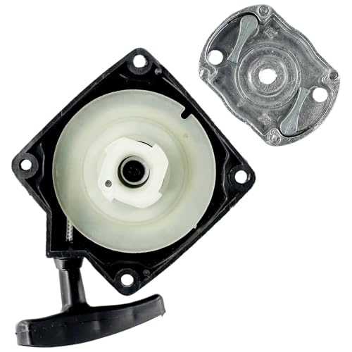 HLSONHENGM 1 Piece Durable 66mm Recoil Pull Starter Start for 49cc 52cc Brushcutter Whipper Snipper Trimmer Recoil Pull Starters