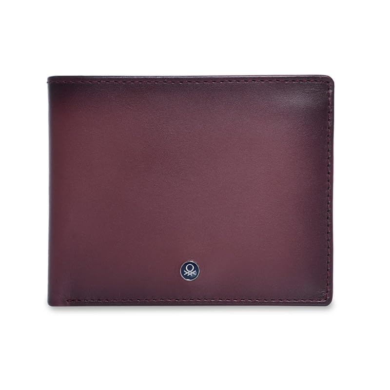 Men's Leather Wallet Sligo - Wine | Passcase Wallet with RFID Protection, Multiple Card Slots | Coin Pocket | Bi-Fold Purse for Men | Ideal for Gifting-image-25