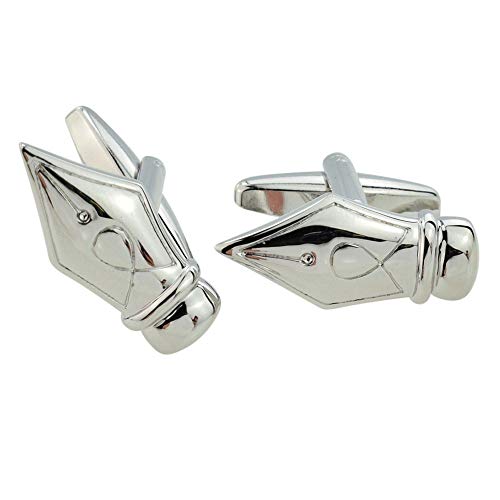 Mancuernillas GTR estilo pluma fuente talla única miniatura 1