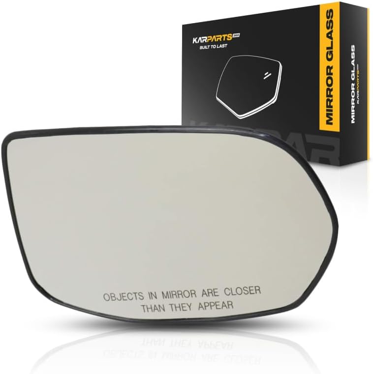 For Honda CR-V 2007 08 09 10 2011 Mirror Glass Passenger Side | Non-Heated | w/Backing Plate | Convex Glass Type | Replacement For 76203SWAA01 | HO1325108
