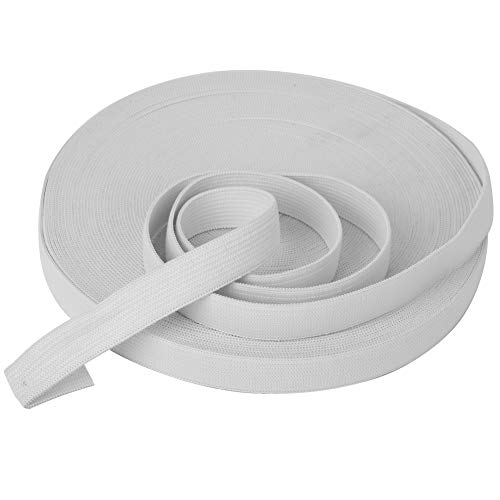 Opiniones y reviews de Merceria los 10 mejores. 44 Bandas Elásticas para Coser, 20 Yardas, 1 Rollo de Cordón Elástico de Alta Elasticidad, Banda de Carrete de Punto Gris para Manualidades, Costura DIY, Pretina,...