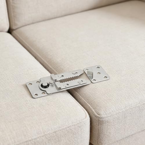 Conectores para sofá seccional y piezas de repuesto metálicas de sujeción para muebles 7