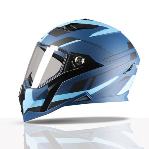 TVS Racing Anti Matter Full Face Helmet for Bike & Motorcycle Rid...