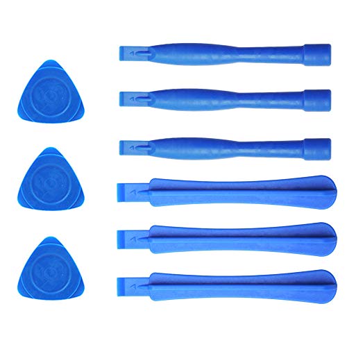 Kit de 9 outils d’ouverture pour ordinateur portable en nylon avec levier et médiators triangulaires pour retirer l… - Les Beatles, Paul McCartney, John Lennon, RIngo Starr, George Harrison Kit de 9 outils d'ouverture pour ordinateur portable en nylon avec levier et médiators triangulaires pour retirer l…