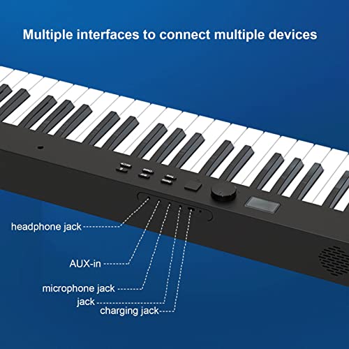 88 Touches Pliable Clavier Piano Débutant Piano Numérique Avec Batterie Rechargeable Piano Électrique Professionnel Y Compris Pédale De Sustain - Les Beatles, Paul McCartney, John Lennon, RIngo Starr, George Harrison 88 Touches Pliable Clavier Piano Débutant Piano Numérique Avec Batterie Rechargeable Piano Électrique Professionnel Y Compris Pédale De Sustain – Image 6