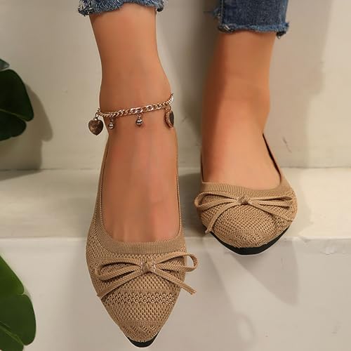 Chaussures basses avec nœud : le mocassin plat ultra confortable
