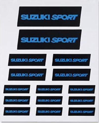 Amazon Suzuki スズキ プレミアムステッカー Suzuki Sport ステッカー デカール 車 バイク