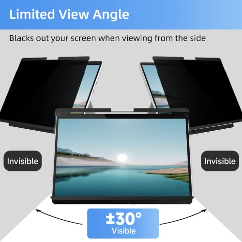 Mamol Magnetic Privacy Screen for 13.5 inch Microsoft Surface Laptop 5/4/3/2/1, Removable Anti Spy Glare Blue Light Filter - Image 2