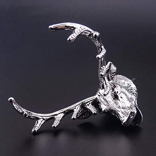 Wijn Schenker Hertenkop Vorm Wijn Schenker Dier Wijn Schenker Uitloop Siliconen Stop 3D Wijn Schenker Zinklegering… - Image 5