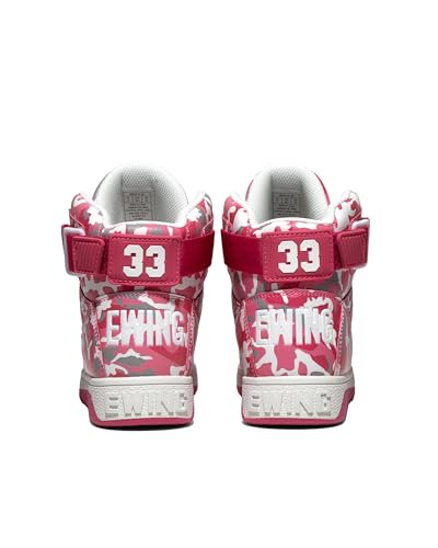Ewing Patrick Athletics Women's 33 HI Orion Pink Camo – Retro 1990 Hybrid Design with Vegan Synthetic Upper3