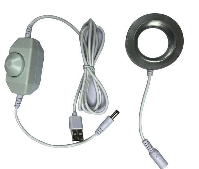 Light ring for microscope LED USB éclairage objectif loupe Wylie WL 2050