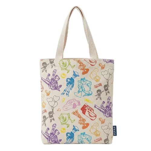 Disney Toy Story - Bolsa de compras de lona para viajes, uso diario y escuela