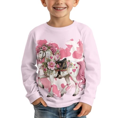 Image of Uourmeti Teens Girls Long Sleeve T Shirts Fall Outfits Boys Active Sportswear Running Tops