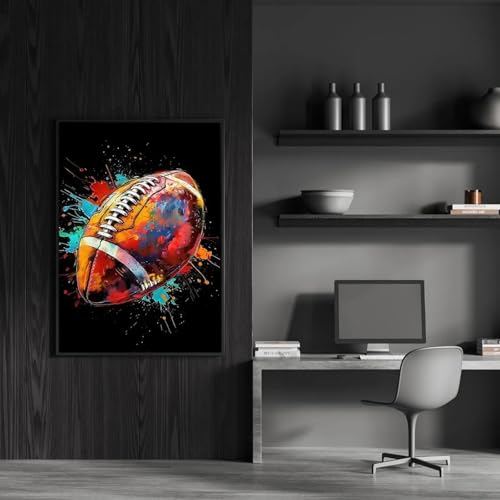 Affiche graffiti rugby moderne pour une décoration de maison dynamique - 4