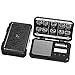 WEIGHTMAN Gram Scale, 200/0.01g Black Scale, Scales Digital Weight Grams with 50G Calibration Weight, Digital Pocket Scale Gram and OZ, Small Digital Scale 6 Units, Large LCD Screen, Battery Included