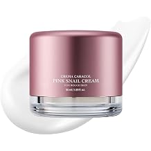 Pink Snail Brightening Moisturizer - Hydrating Gel Cream for Glass Skin &amp; Radiance, Lightweight Fast Absorbing Face Cream for Sensitive Skin, Korean Beauty, 1.69 fl oz