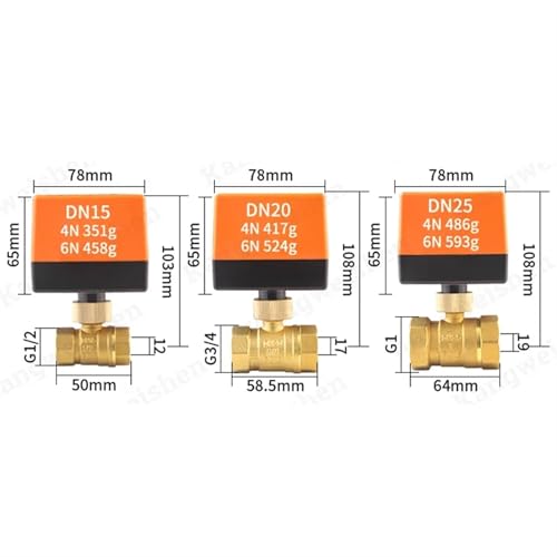 Vanne à eau électrique DN50 12V pour automatisation de l'arrosage - 5