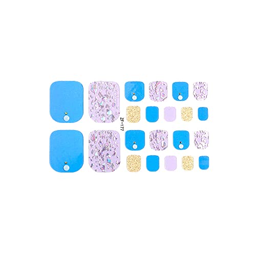 ネイルシール フットネイルラップシール(タイプO)足用 フット ネイルステッカーネイルデザイン