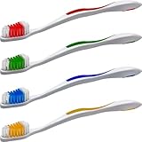 Online Best Service 40 Toothbrushes Lot Wholesale Standard Classic Medium Soft Toothbrush