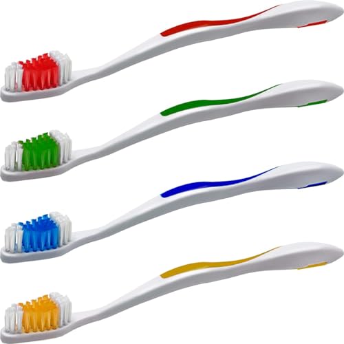 Online Best Service 40 Toothbrushes Lot Wholesale Standard Classic Medium Soft Toothbrush