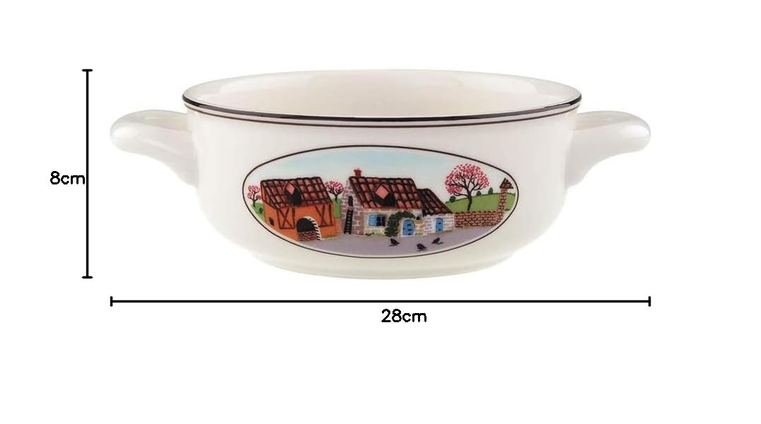 Villeroy & Boch 10-2337-1250 Sous-tasse pour Petit-déjeuner Porcelaine Marron 18 x 18 x 9 cm 1 Sous-tasse : Villeroy & Boch Villeroy & Boch 10-2337-1250 Sous-tasse pour Petit-déjeuner Porcelaine Marron 18 x 18 x 9 cm 1 Sous-tasse : Villeroy & Boch