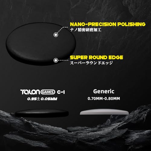 TALONGAMES UHMW-PE Glass Mouse Skates