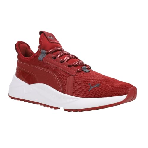 PUMA Mens Pacer Future Street Speckle Lace Up Sneakers Shoes Casual - Red2