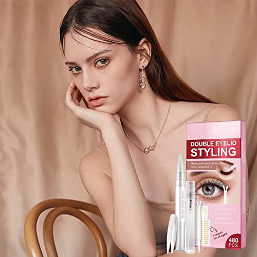 Fita de pálpebra invisível natural - Tiras de Levantamento de Pálpebras Duplas | Adesivos de fita du