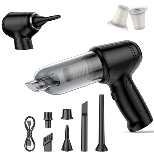 Image of Handheld Car Vacuum Cleaner 12 Handheld Car Vacuum - 15000Pa Cordless Wet /Dry, 120W High Power with Complete Accessory Kit for Cars, Pet Hair, Home & Office Black
