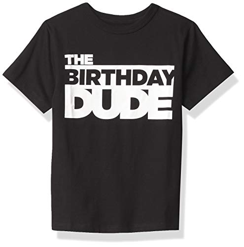 The Children's Place Boys Birthday Dude Graphic Tee T Shirt, Black, Xxl 16 Us #TOP14