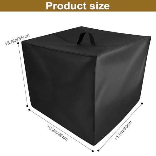 Image of Toaster Oven Air Fryer Cover, Heat-Resistant Waterproof Dust-proof Kitchen Appliance Covers Compatible For Ninja AF101 Air Fryer 4 Quart, 4-in-1 Instant Pot Vortex Plus 4QT Air Fryer, 6-in-1