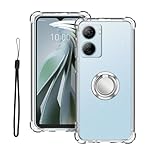 ZTE nubia Ivy (ヌビア アイヴィー) / ZTE Libero 5G IV (リベロ・ファイブジー・フォー) A302ZTE 用 ケース 保護カバー [HUKWIMO] TPU製 ソフト 柔らかい手触り スクリーン & カメラ保護 耐衝撃 薄型 軽量 指紋防止 取付簡単 黄変防止 適用 [クリア 透明]