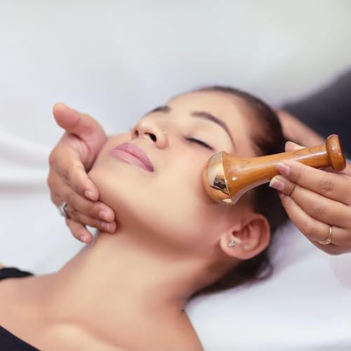 Kansa Wand Face and Foot Massager - Ayurvedic Benefits of Bronze - Restoring Luster Through Detoxification (Small) - Image 5