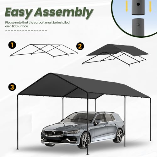 GOJOOASIS 10x20 Portable Carport