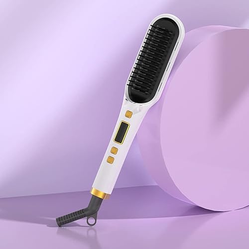 CZDYUF - Rizador de pelo multifunción, pelo negativo, peine lacio, rizador, secadora de calefacción eléctrica, cepillo de aire caliente,