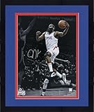 Framed James Harden Los Angeles Clippers Autographed 16" x 20" Layup vs. en State Warriors Photograph - Autographed NBA Photos