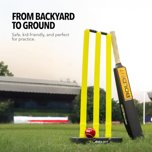 Boldfit Store Boldfit Cricket Stumps with Stand - Image 4