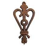 Abmessungen: Höhe ca. 31 cm, Breite ca. 16 cm, Tiefe ca. 2,5cm. (Maße können nach oben und unten leicht abweichen, da Handanfertigung).