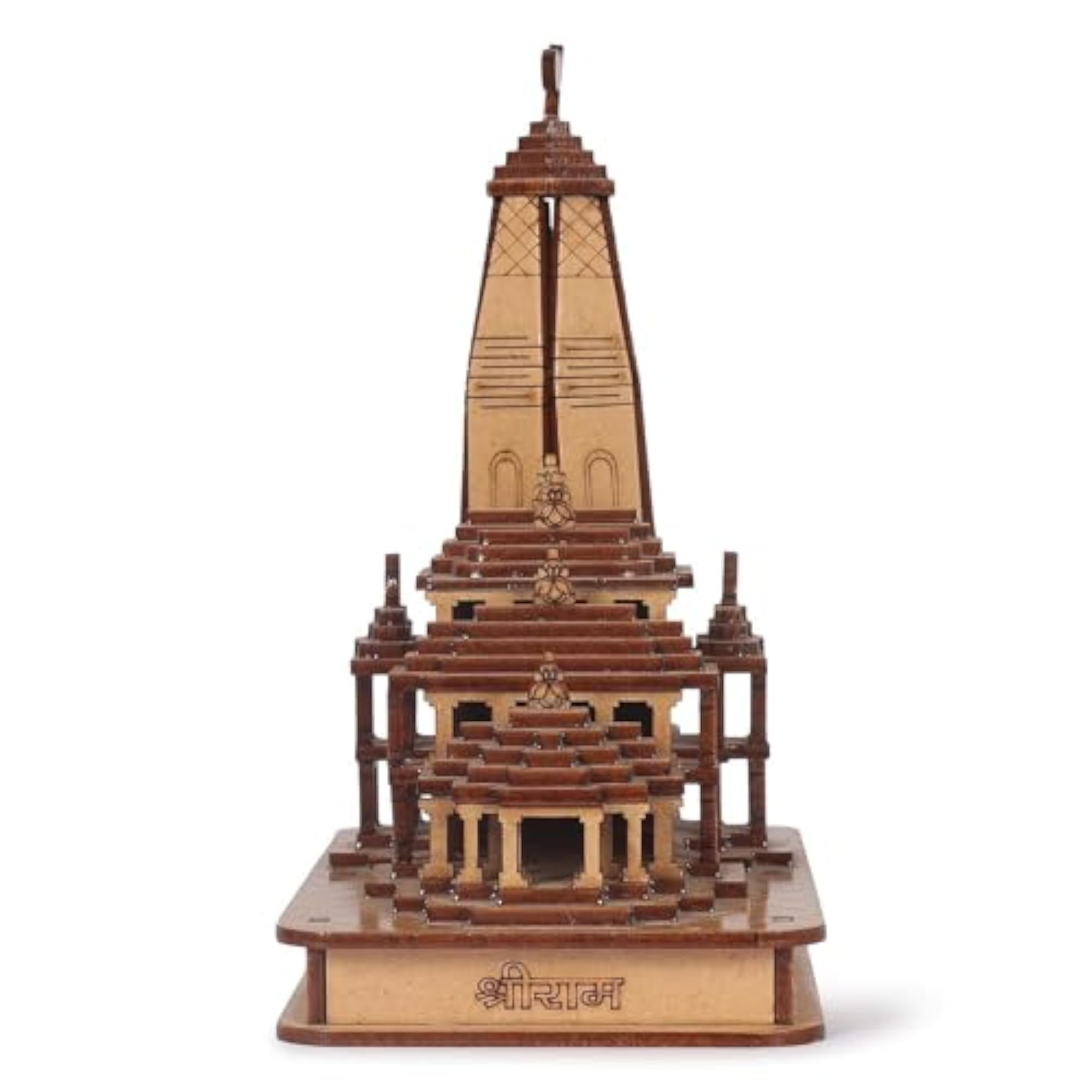 Shree Ram Mandir Ayodhya Wooden Temple Model