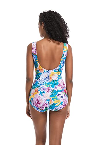 BIMEI Women's One Piece Mastectomy Swimsuit Pocketed Swimwear4