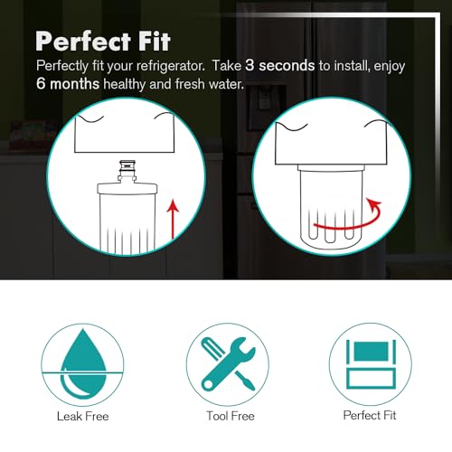 Image of ICEPURE PLUS NSF53&42 Premium 5231JA2002A Refrigerator Water Fliter, 3 PACK | Replacement for LG LT500P, ADQ72910911, ADQ72910901 ADQ72910907, GEN11042FR-08, Kenmore 9890, 469890, LFX25973D, LFX25974ST